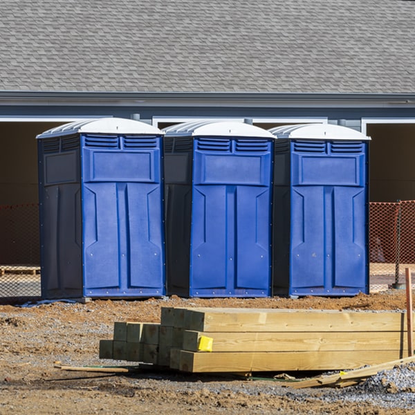 what is the maximum capacity for a single portable toilet in Sutton